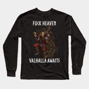 Valhalla Norse Mythology Long Sleeve T-Shirt